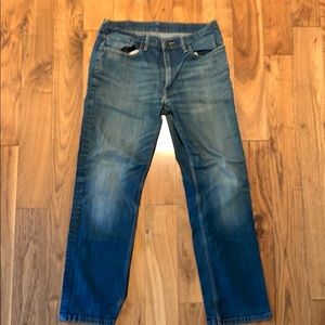 Levi’s 514 Jeans 33 x 30 Actual inseam 28